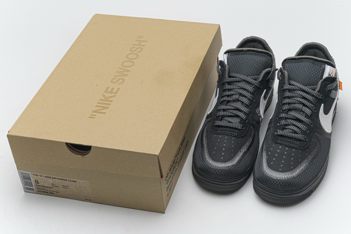 Off White X Nike Air Force 1 Black Ao4606 001 13 - www.kickbulk.cc